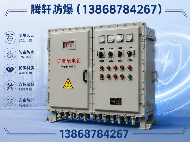 浙江防爆控制箱展示图